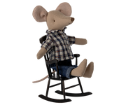 Rocking Chair - Mouse - Antracite - Maileg