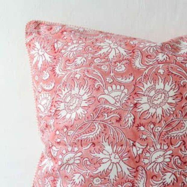 Cushion Cover - Phalanpur Coral - Bungalow