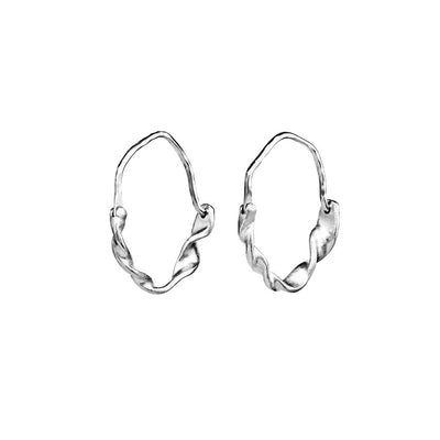 Rosie Earrings - Silver - Maanesten