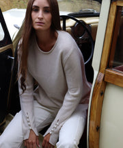 Abbelone Cashmere Sweater - Warm Beige - O´Tay