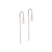Earring - Eleanor Pearl - Pearls/Silver - Enamel Copenhagen