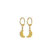 Odessa Earrings - Forgyldt 18 Karat Guld - Maanesten