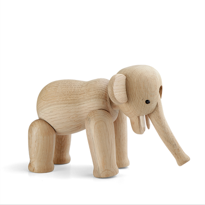 Elefant - Lille 12,6 cm - Ubehandlet Eg - Kay Bojesen - Rosendahl