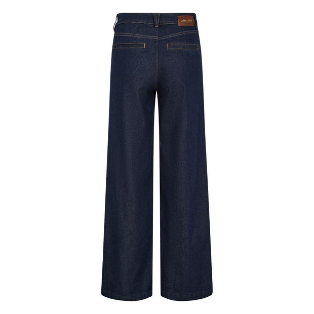 Colette Clean Axelia Jeans - Dark Blue - Long - Mos Mosh