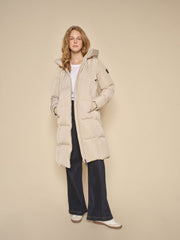 MMNova Square Down Coat - Feather Gray - Mos Mosh