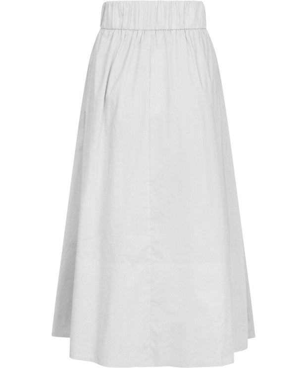 Yara Poplin Skirt - White - Neo Noir