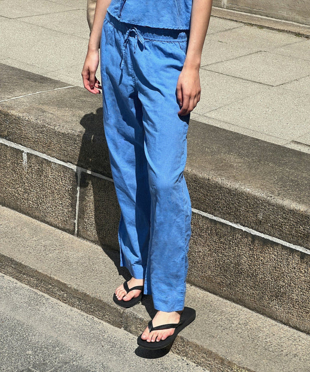 Sonar Linen Pants - Light Blue - Neo Noir