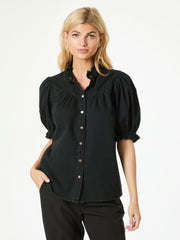 Avalon Denim Shirt - Denim Skjorte - Black - Neo Noir