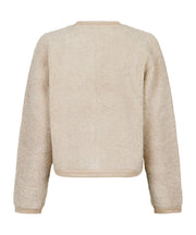 Limo Fluffy Knit Cardigan - Sand - Neo Noir