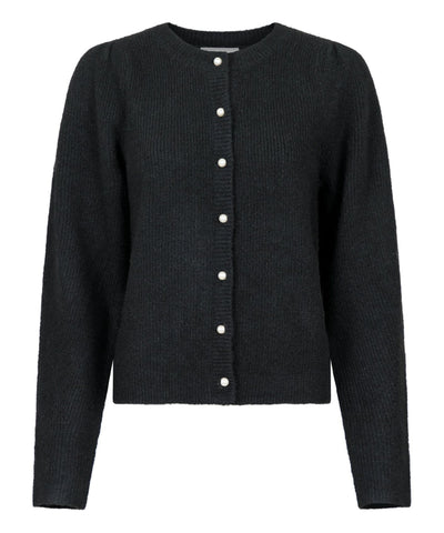 Nuna Knit Cardigan - Black - Neo Noir