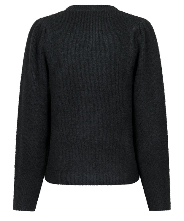 Nuna Knit Cardigan - Black - Neo Noir