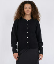 Nuna Knit Cardigan - Black - Neo Noir