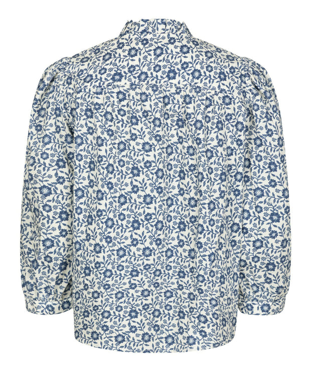 Balza Floral Blouse - Blue - Neo Noir