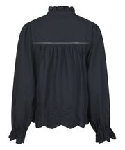 Heline Embroidery Blouse - Navy - Neo Noir