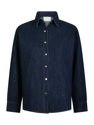 Lash Denim Shirt - Dark Blue - Neo Noir