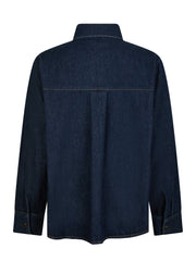 Lash Denim Shirt - Dark Blue - Neo Noir