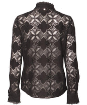 MMJetta Lace Shirt - Black - Mos Mosh