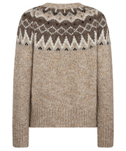 MMSidsel Warm Knit - Strik - Tannin - Mos Mosh