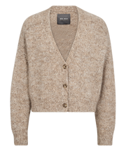 MMZela Warm Knit Cardigan - Tannin - Mos Mosh