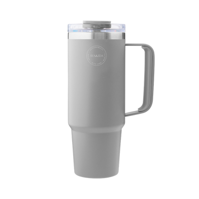 Thermo Cup with Straw - Light Grey - Aya&Ida