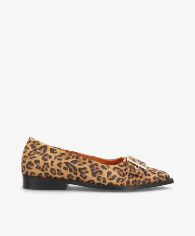 MUST S - Ballerina - Suede - Leopard Brown - Phenumb