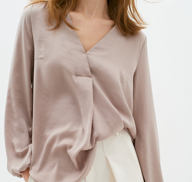 RindaIW Blouse - Stone - InWear