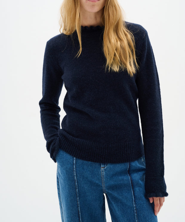 AnajaIW Pullover - Marine Blue - InWear