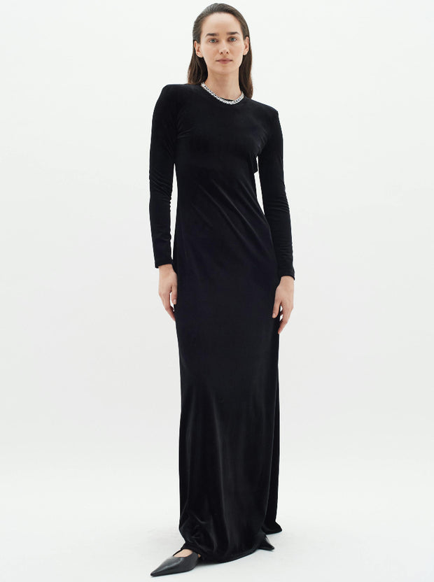 BrendaIW Long Dress - Black - InWear