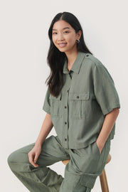 FetimasPW Shirt - Skjorte - Agave Green - Part Two