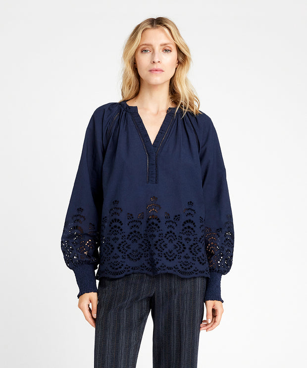 Annsofie - Blouse - Midnight - Gustav