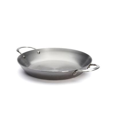 Paella Pan - 2 Handles - Mineral B - Ø32cm - de Buyer