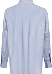 Dalma Stripe Stone Shirt - Blue - Neo Noir