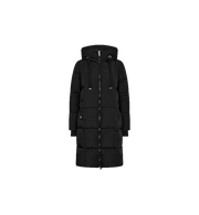 Nova Square Down Coat - Dunfrakke - Black - Mos Mosh