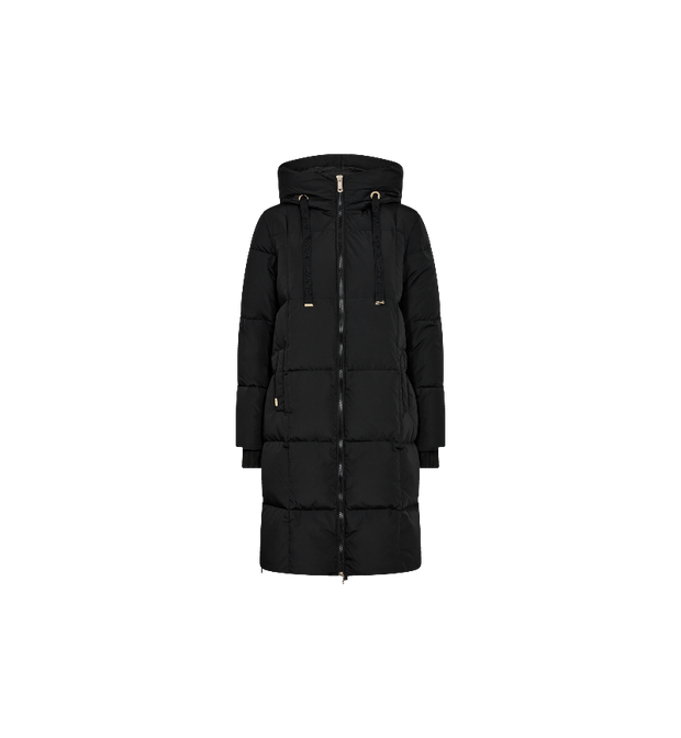 Nova Square Down Coat - Dunfrakke - Black - Mos Mosh