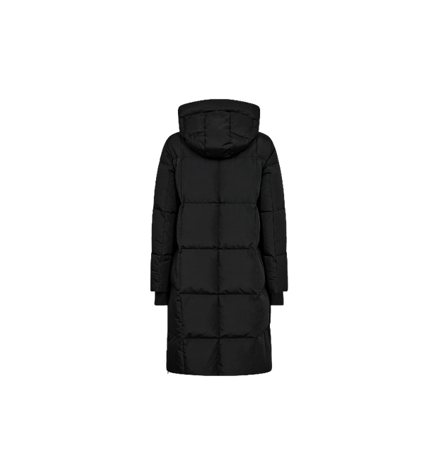 Nova Square Down Coat - Dunfrakke - Black - Mos Mosh