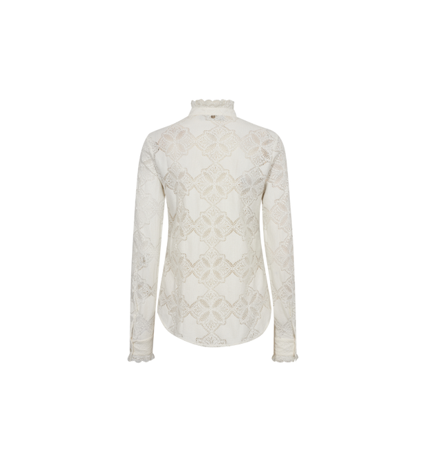 MMJetta Lace Shirt - Ecru - Mos Mosh