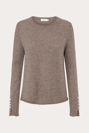 Abbelone Cashmere Sweater - Brownstone - O´Tay