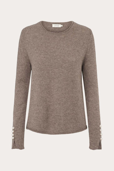 Abbelone Cashmere Sweater - Brownstone - O´Tay