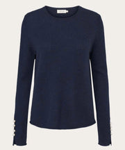 Abbelone Cashmere Sweater - Navy - O´Tay