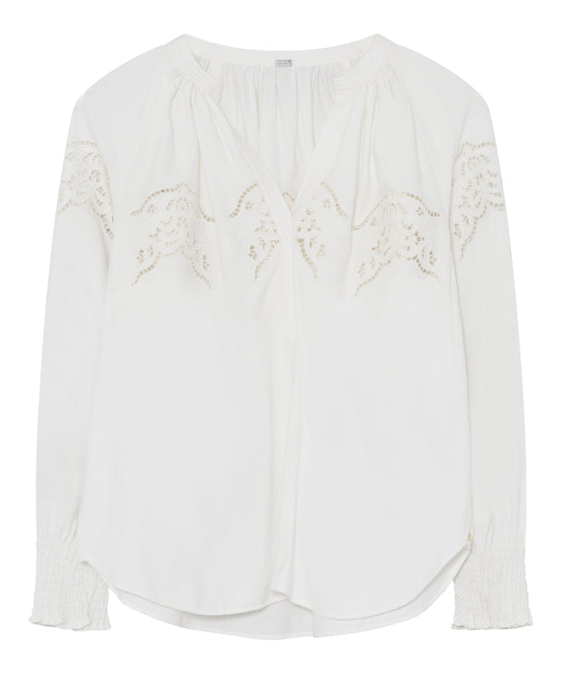 Annsofie - Blouse - Off White - Gustav