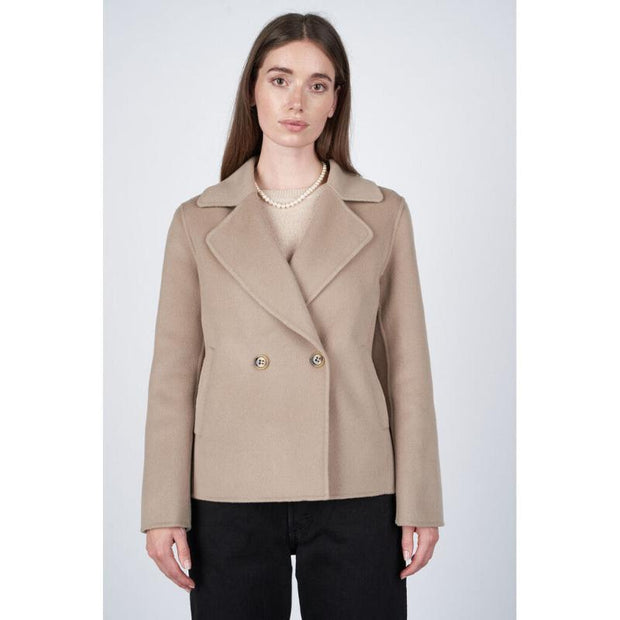 Becca Coat - Dark Sand - O´Tay