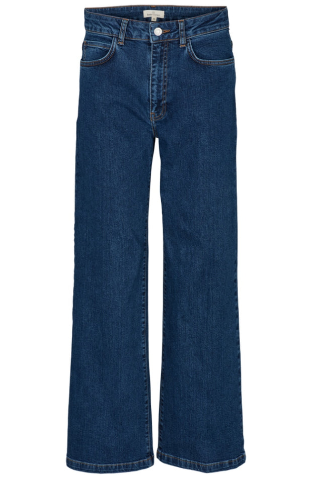 Enya Jeans - Mid Blue - Basic Apparel