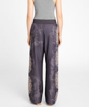 Bay - Wide Leg Pants - Grey/Sand - Gustav