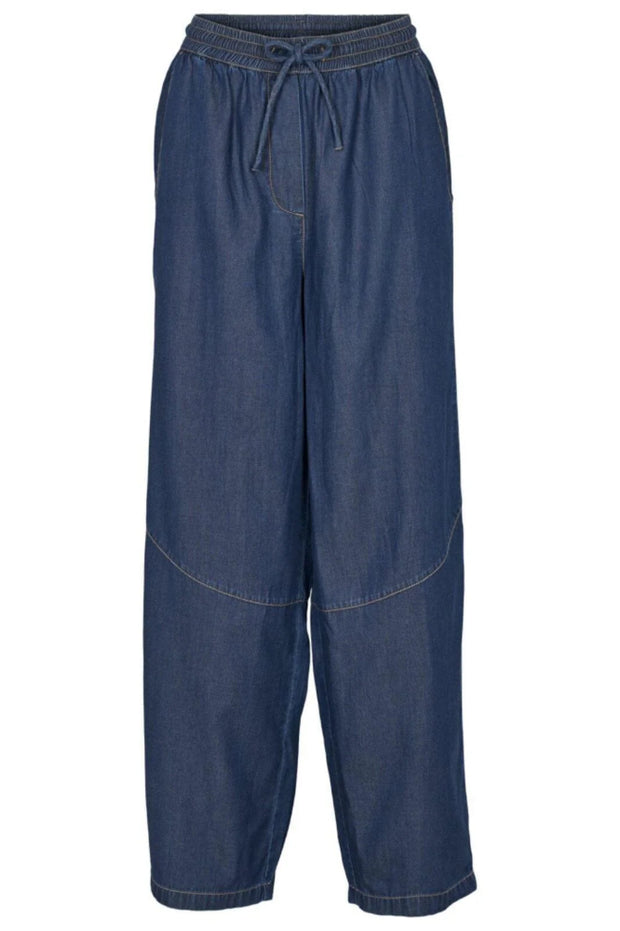 Bine Pant - Mid Blue - Basic Apparel