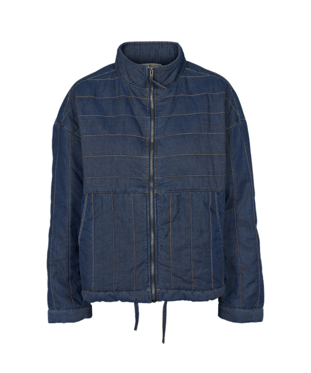 Bine - Jacket - Mid Blue - Basic Apparel