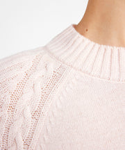 Carol - Knit Cape - Pastel Pink - Gustav