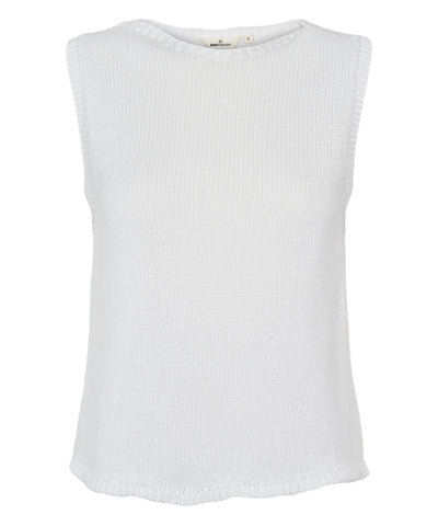 Cia Vest - Bright White - Basic Apparel