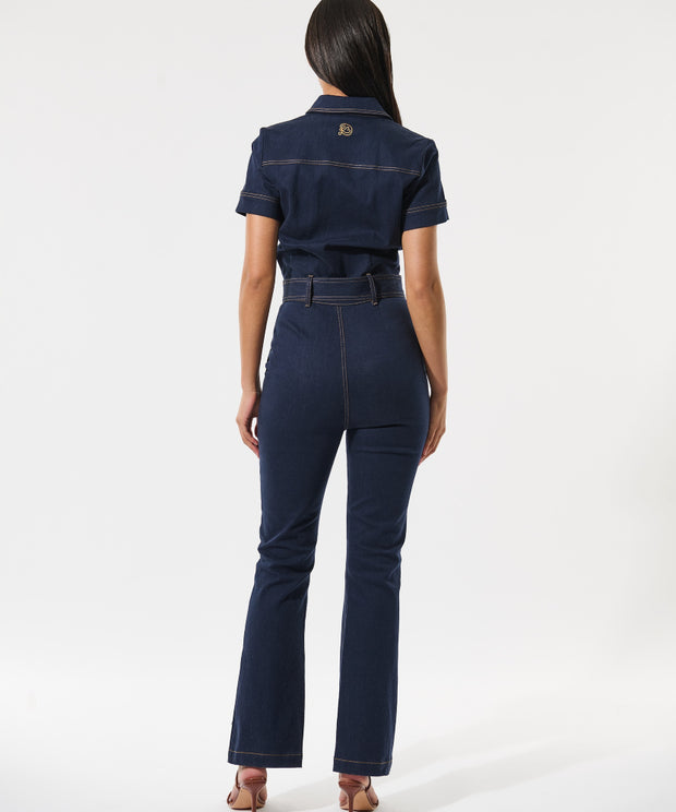 KirleDea - Classic Blue - Jumpsuit with Pockets - Dea Kudibal