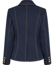 ZinsasDea - Classic Blue - Blazer with Revers Collar - Dea Kudibal