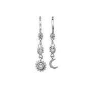 Ember Earrings - Silver - Maanesten